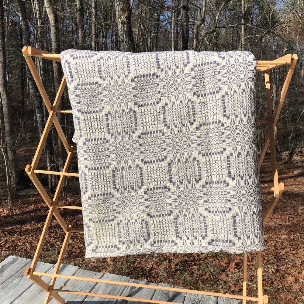 Vintage coverlet